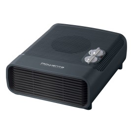Rowenta Silence Comfort SO5115F0 Termoventilador Elétrico, 2400 W, 2 Níveis de Potência, até 25 m2, Termóstato Regulável, Proteção Térmica, Função Antigelo, Portátil, Preto, Prateado - 3121040055830