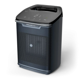 Rowenta Intense Comfort Aqua SO9380F0 Termoventilador Elétrico Cerâmico, 2000 W, 4 Níveis de Potência, até 35 m2, Termóstato Regulável, Temporizador, Display LED, Proteção Térmica, IP21, Portátil, Preto - 3121040094570