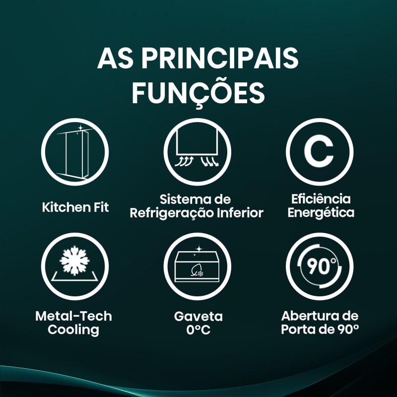 Hisense RL3K370SAFC Frigorífico 1 Porta, Independente, 372 L, Preto - 6921727087478