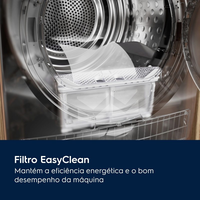 Electrolux EDI618CBBO Máquina de Secar Roupa Independente, 8 kg, Bomba de Calor, Branco - 9315540426991