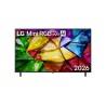 LG 55MRGB88B6B Mini RGB evo AI MiniLED TV Plano 139,7 cm (55") 4K Ultra HD, Smart TV, WebOS, Wi-Fi, Ethernet, LAN, Bluetooth, Preto - 55MRGB88B6B.AEU - 8806096729731