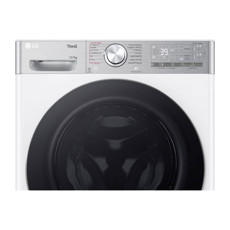 LG F4DR9513P2W Máquina de Lavar e Secar Roupa Independente, 7/13 kg, Inverter, 1400 rpm, Branco - 8806084292971