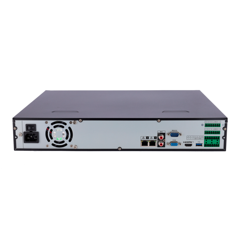 X-Security XS-NVR3432A-AI Gravador NVR, 32 CH, 32 IP, 16 MP, 256 Mbps, 4 HDD até 16 TB, HDMI 4K e VGA, IA, WEB, DSS/PSS, Smartphone e NVR - 8435325475189