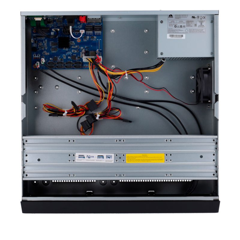 X-Security XS-NVR3832A-WIZ Gravador NVR, 32 CH, 32 IP, 16 MP, 256 Mbps, 8 HDD até 128 TB, HDMI 4K e VGA, IA, SMD, WizSense e QuickPick - 8435325487182