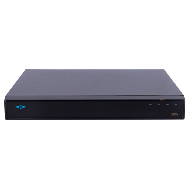 X-Security XS-NVR6208A-8P-AI Gravador NVR, 8 CH, 8 IP, 8 PoE, 32 MP, 384 Mbps, 2 HDD até 16 TB, HDMI 4K e VGA, IA, AcuPick - 8435325480305