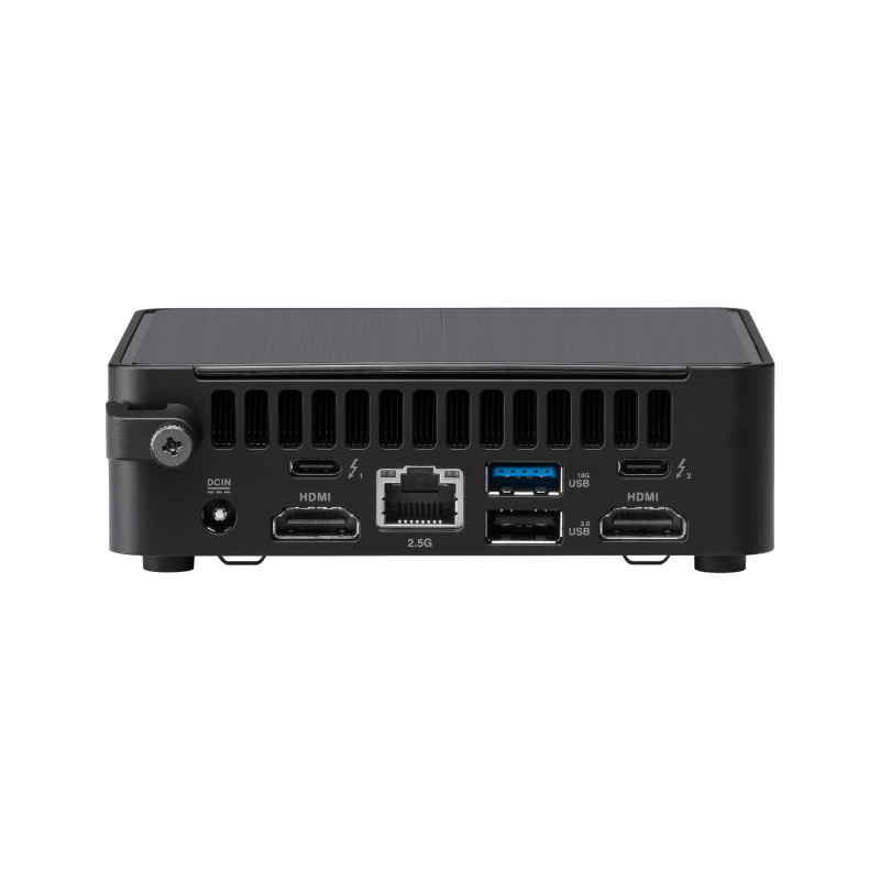 ASUS RNUC14RVKI300002I NUC 14 Pro Mini PC, Intel Core i3, Sem RAM, Sem armazenamento, Preto - 90AR0062-M00040 - 4711387492260